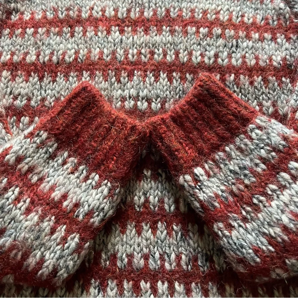 Isabel Marant rust grey mix super kid mohair blend sweater, see measurements - Picture 8 of 13